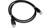 Patch-cord U/UTP kat.6A LSOH 3.0m czarny KKU6ACZA3.0